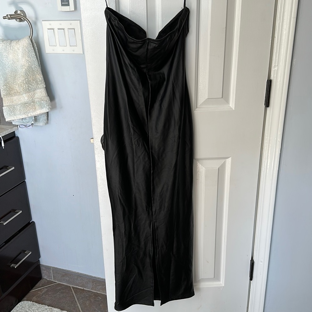 Pleather dress